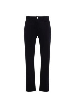 Giorgio Armani 5 pockets straight-leg trousers - Black