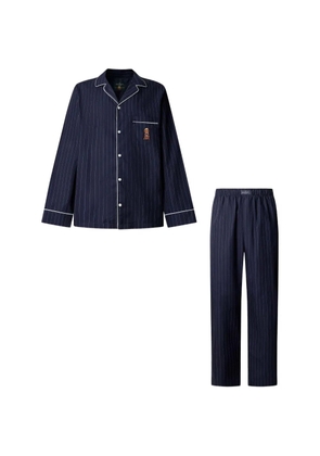 Hackett London Harry pinstripe pajamas - Blue