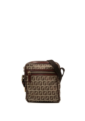 Fendi Pre-Owned 2000-2010 Zucchino Canvas crossbody bag - Neutrals