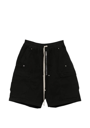 Rick Owens DRKSHDW Cargobela drawstring-waist cargo shorts - Black