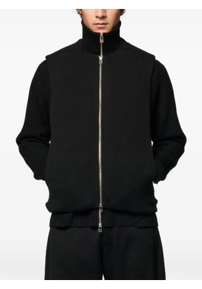 Omar Afridi Umar wool gilet - Black