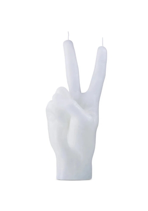 CandleHand Peace hand-shaped candle - White
