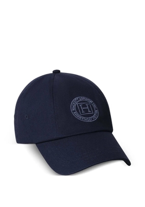 Hackett London logo-embroidered cotton-twill baseball cap - Blue