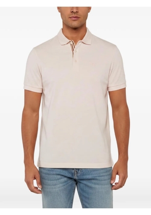Burberry Pre-Owned pique knit polo-shirt - Pink