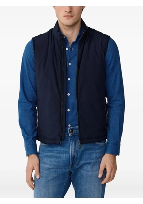 Hackett London Windsor zip-up gilet - Blue