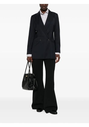 Max Mara double-breasted wool blazer - Blue