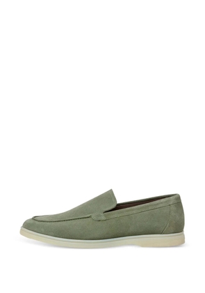 Hackett London Martin suede loafers - Green