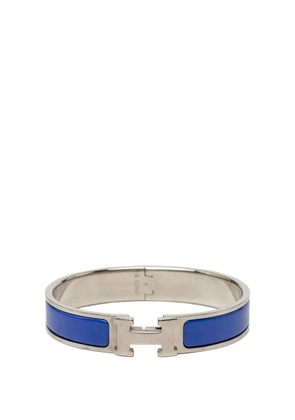 Hermès Pre-Owned 2000-2026 Narrow Enamel Clic H Bracelet PM costume bracelet - Blue
