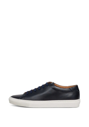Hackett London Idol Derby lace-up leather sneakers - Blue