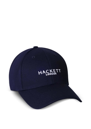 Hackett London logo-embroidered cap - Blue