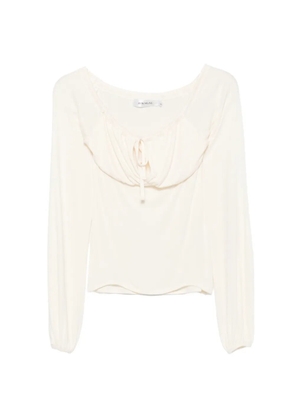 Aya Muse Elya tie-fastening blouse - Neutrals