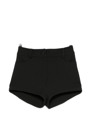 The Frankie Shop belt-loops shorts - Black