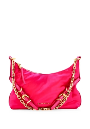 Givenchy Pre-Owned Voyou Party Satin with Leather Mini shoulder bag - Pink