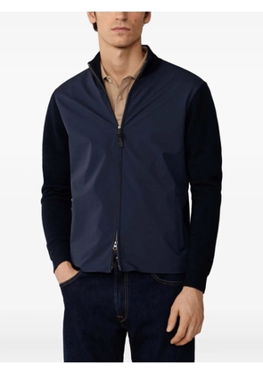 Hackett London Milano-stitch hybrid jacket - Blue