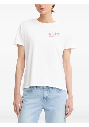 MC2 Saint Barth embroidered crew-neck T-shirt - White