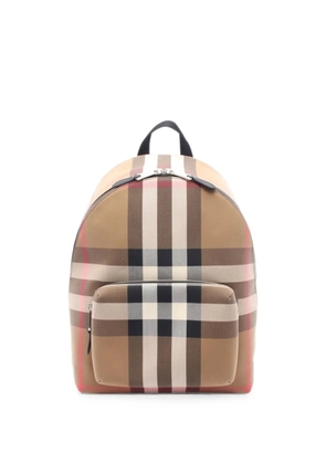 Burberry Pre-Owned 2010s check canvas backpack - Neutrals