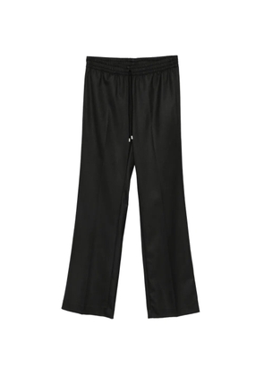 ERMANNO FIRENZE drawstring-waist tailored trousers - Black