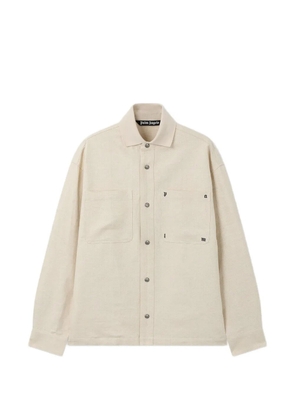 Palm Angels Palm Type loose shirt - Neutrals