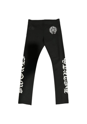 Chrome Hearts Horseshoe logo-print leggings - Black