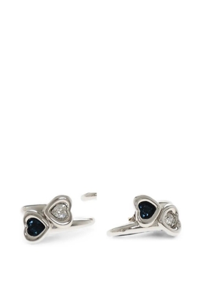 Jiwinaia heart-shaped earrings - Silver