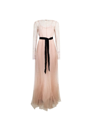 Philosophy Di Lorenzo Serafini polka dot-print belted maxi dress - Pink