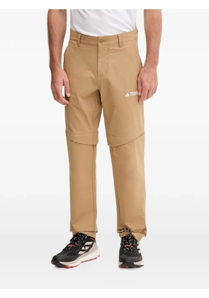 adidas Terrex zip-off trousers - Neutrals