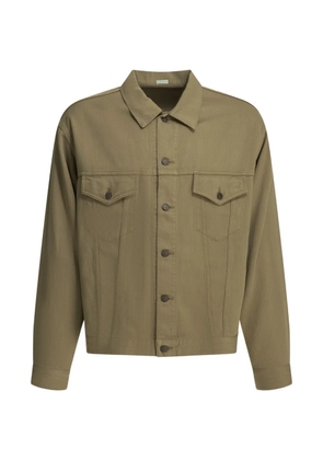 A.PRESSE 3RD Type button-up denim jacket - Neutrals