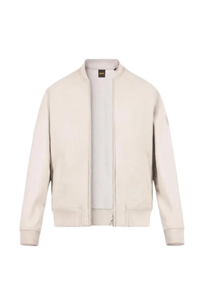 BOSS zip bomber jacket - Neutrals
