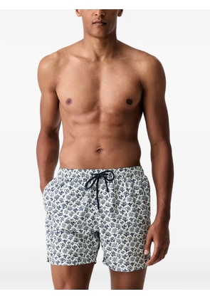 MC2 Saint Barth coral-print swim shorts - White