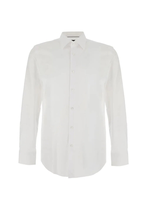 BOSS classic-collar button-up shirt - White