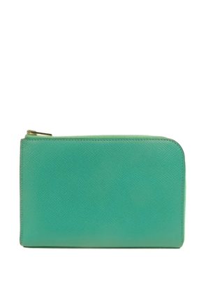 Hermès Pre-Owned Remix Duo Chimeres Epsom-leather wallet - Green