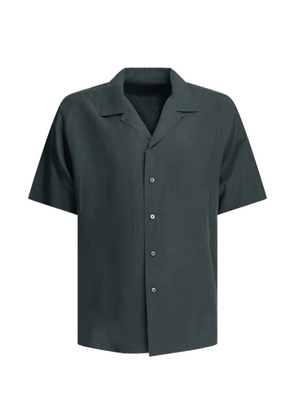 A.PRESSE short-sleeve camp-collar shirt - Blue