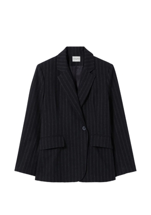 Claudie Pierlot pinstripe-pattern blazer - Blue