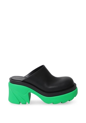 Bottega Veneta Pre-Owned Flash platform mules - Black