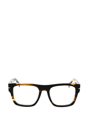 Eyewear by David Beckham square-frame glasses - Brown
