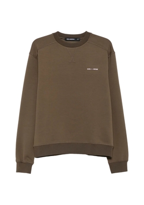 Karl Lagerfeld logo-print crew-neck sweatshirt - Brown