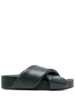 Jil Sander crossover toe-strap sandals - Green