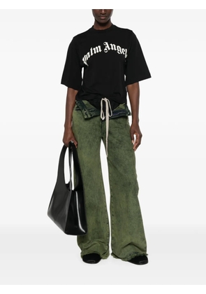 Palm Angels round-neck logo-print T-shirt - Black