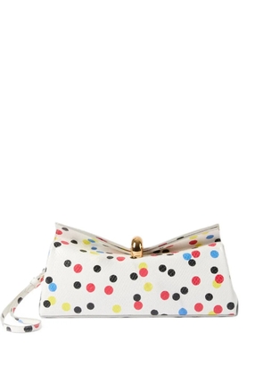 Jacquemus The Valérie folded clutch - White