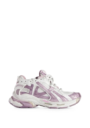 Balenciaga runner glitter trainers - White
