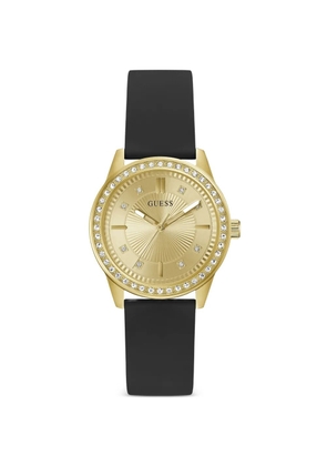 GUESS USA round-case 36mm watch - Gold