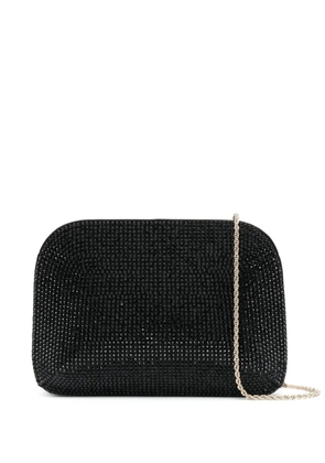 Giorgio Armani La Prima rhinestone-embellished clutch bag - Black