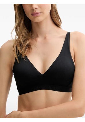 Emporio Armani V-neck bra - Black