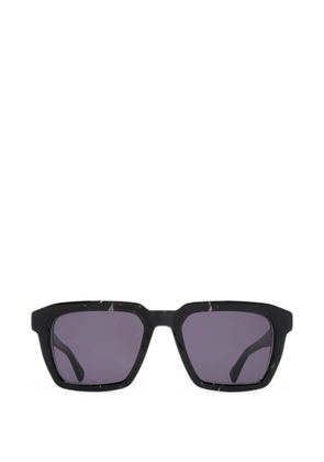 Mykita Soma marbled-effect square-frame sunglasses - Black