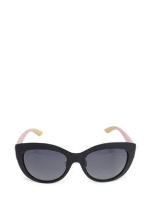 Christian Dior Pre-Owned Decale 1F cat-eye sunglasses - Black