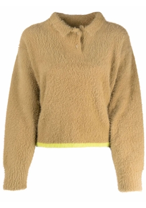 Jacquemus Neve polo jumper - Neutrals