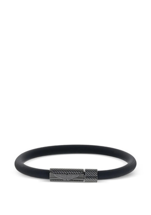 Aston Martin Watches logo-engraved bracelet - Black