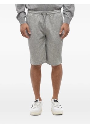 Corneliani elasticated-drawstring track shorts - Grey