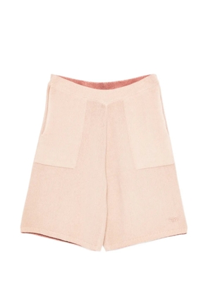 Diesel M-Pickla knitted knee-length shorts - Pink