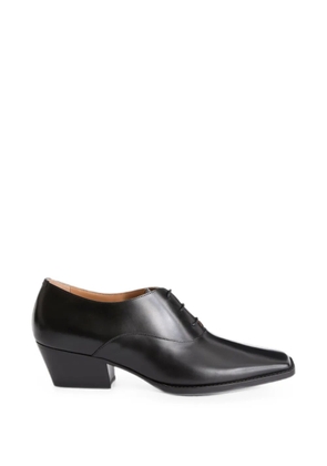 Jil Sander square-toe lace-up shoes - Black
